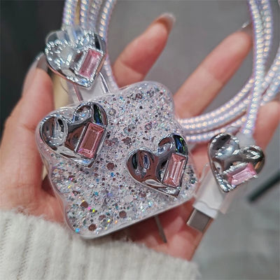 Shining Heart Charger Case