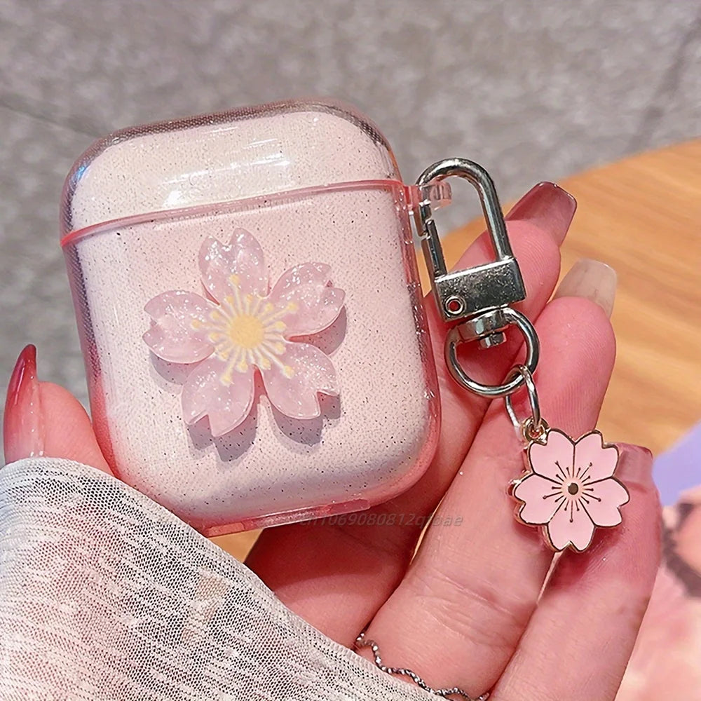 Sparkling Pink Cherry Blossom Cases