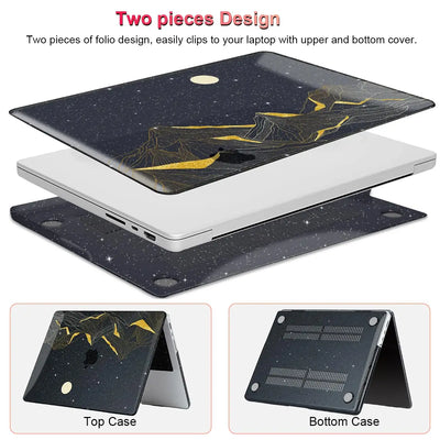 Black Night Macbook Air Cover