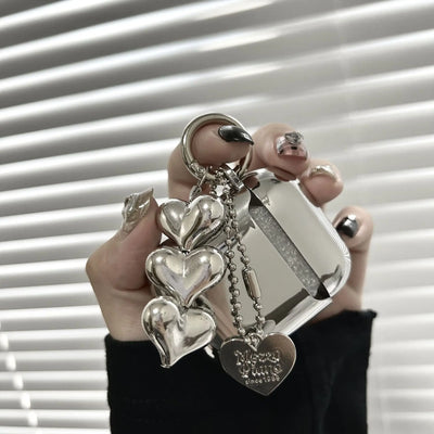 Heart Key-chain Airpods Case