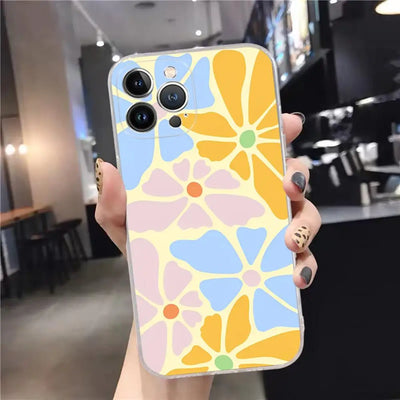 Abstract Flower iPhone Case