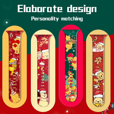 Disney Pooh Bear Christmas Strap for Apple Watch