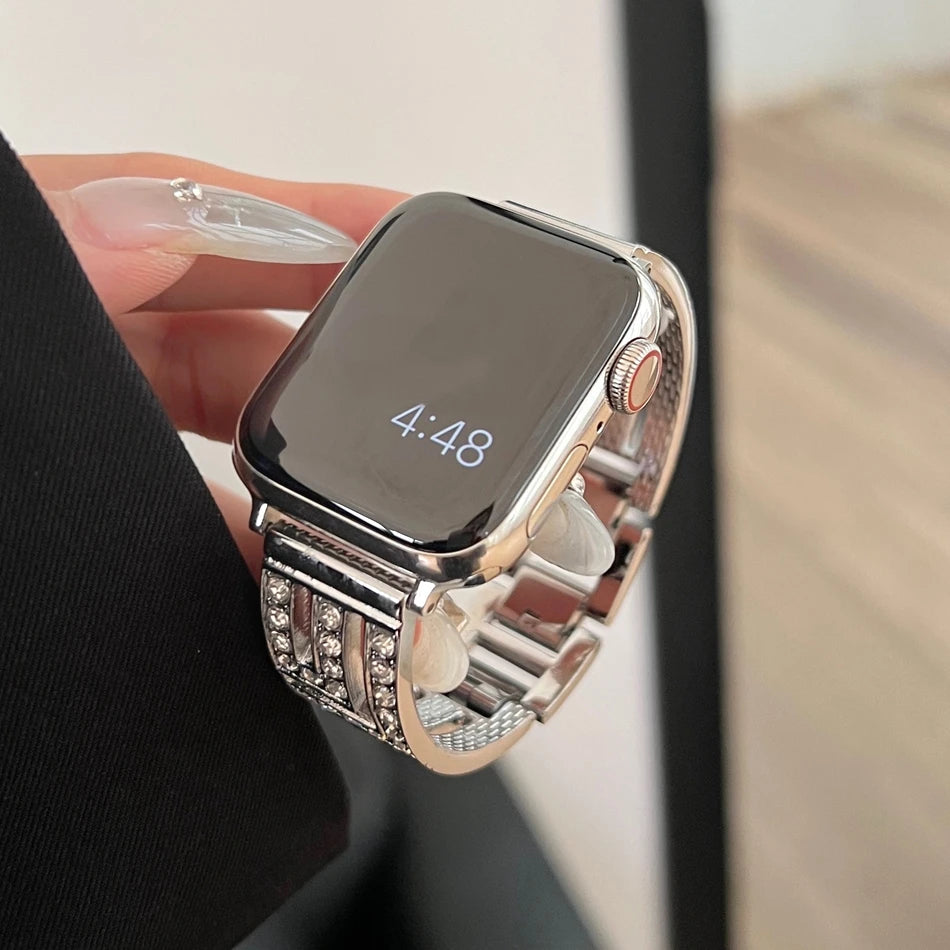 Luxury Diamond iWatch Bracelet