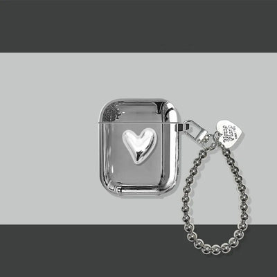 Heart Key-chain Airpods Case