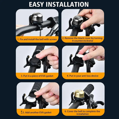 Airtag Bicycle Bell