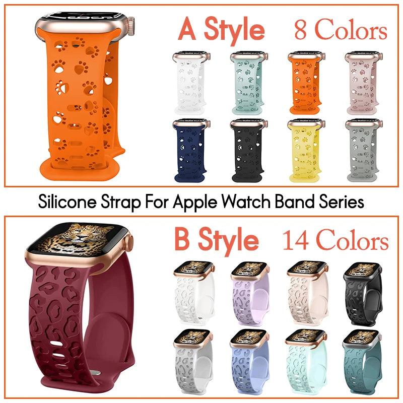 Cat's Paw iWatch strap