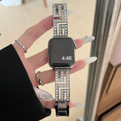 Luxury Diamond iWatch Bracelet