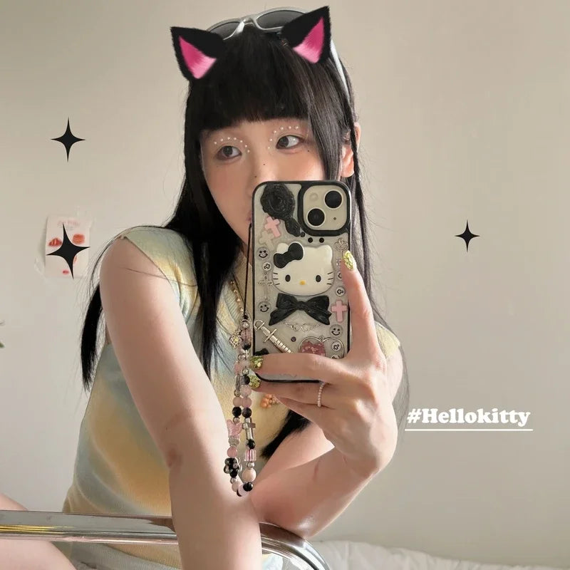 Kitty Transparent iPhone Case