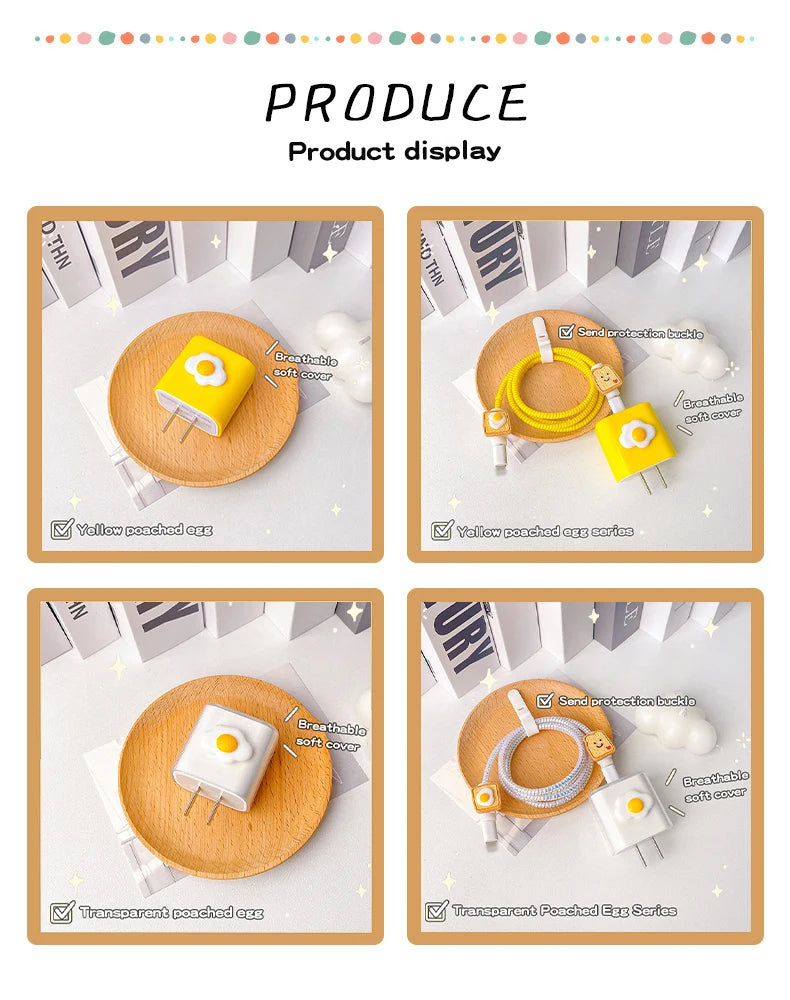 Egg Pattern Charger Case