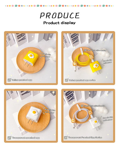 Egg Pattern Charger Case