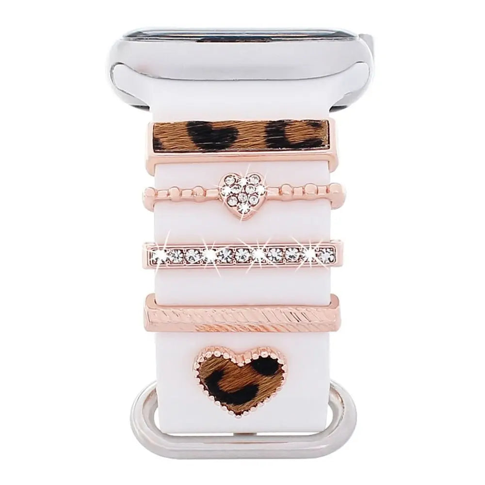Diamond Decorative Rings iwatch Strap