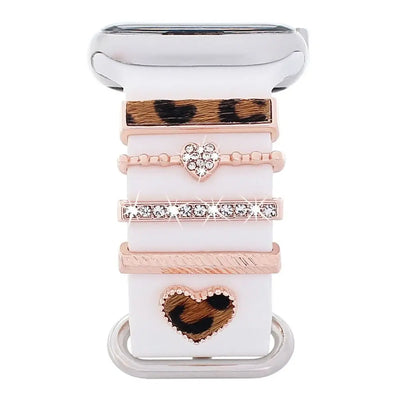 Diamond Decorative Rings iwatch Strap