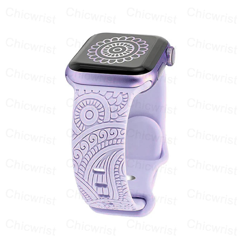 iWatch Engraved Strap