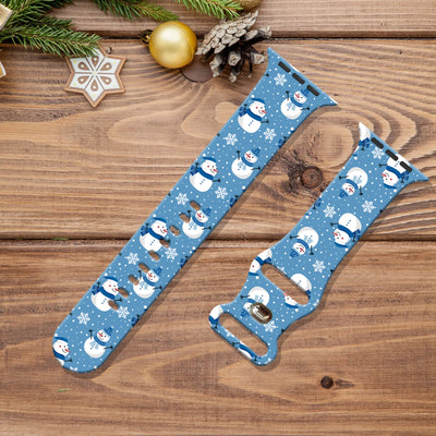 Colorful Christmas Silicone Strap