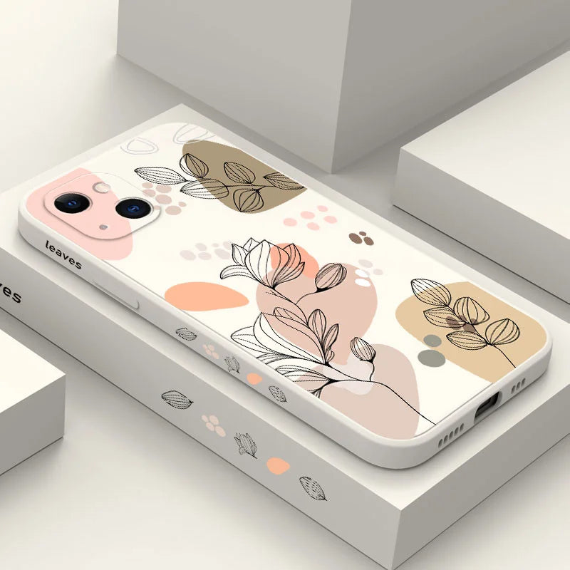 Flower Silicone iPhone Case