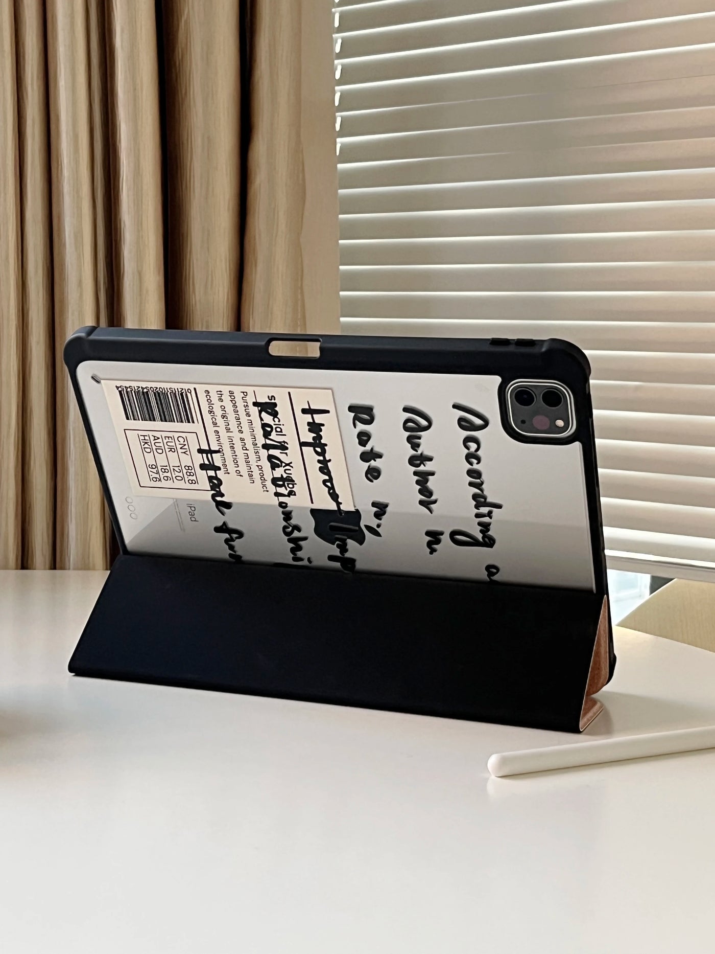 Cute notebook iPad Case
