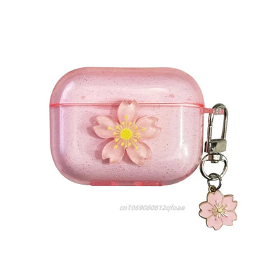Sparkling Pink Cherry Blossom Cases