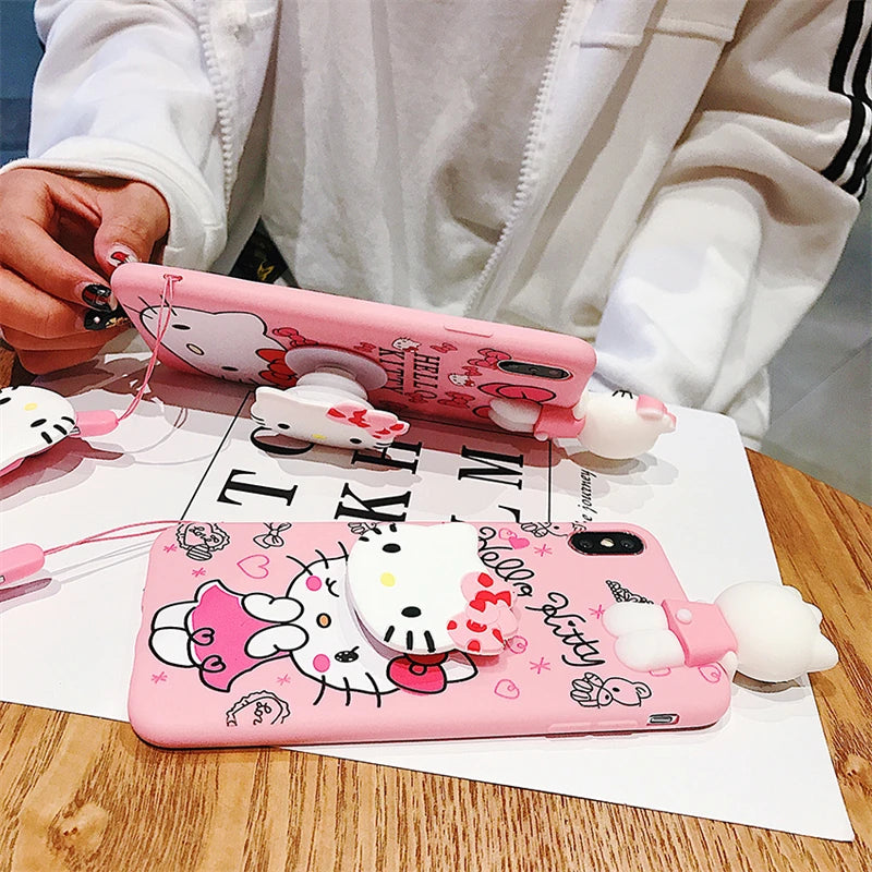 3D Kitty iPhone Case