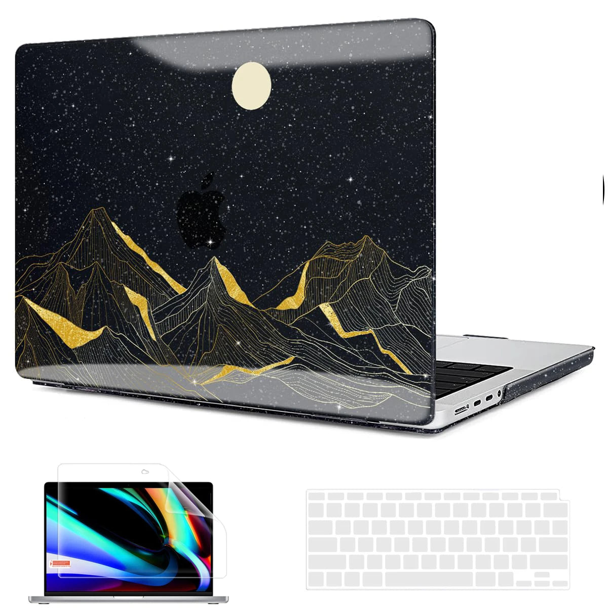 Black Night Macbook Air Cover