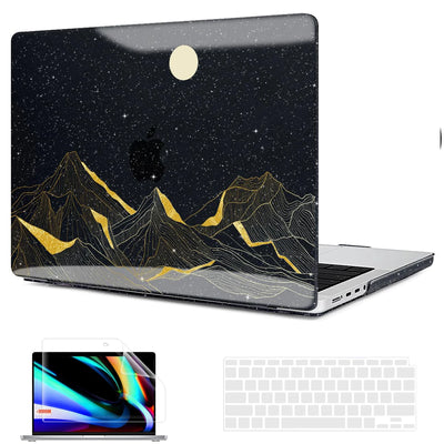 Black Night Macbook Air Cover