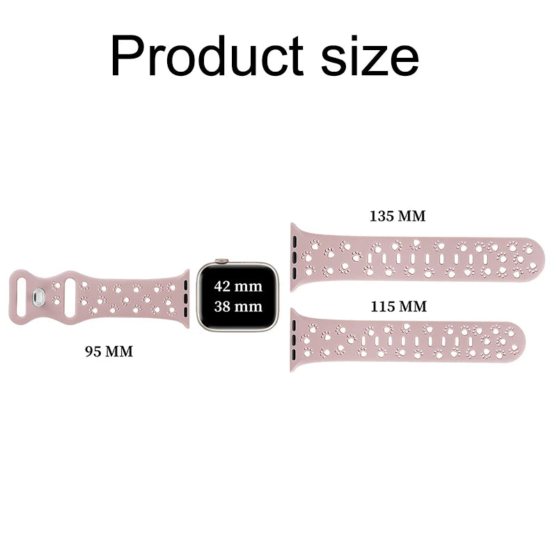 Cat's Paw iWatch strap