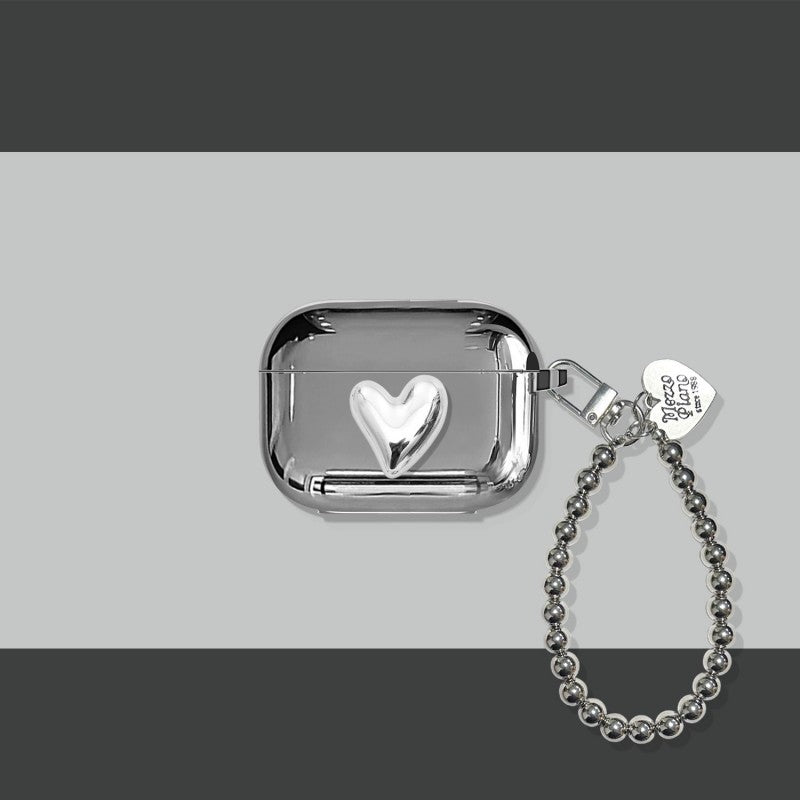 Heart Key-chain Airpods Case