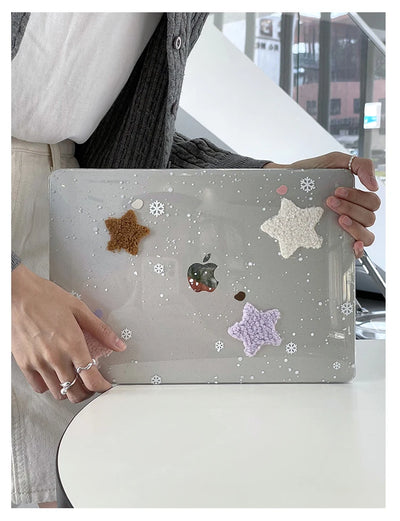 Macbook Air Bling Stars Cover