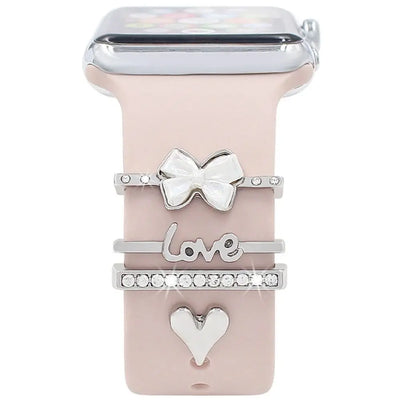 Diamond Decorative Rings iwatch Strap