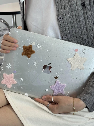 Macbook Air Bling Stars Cover