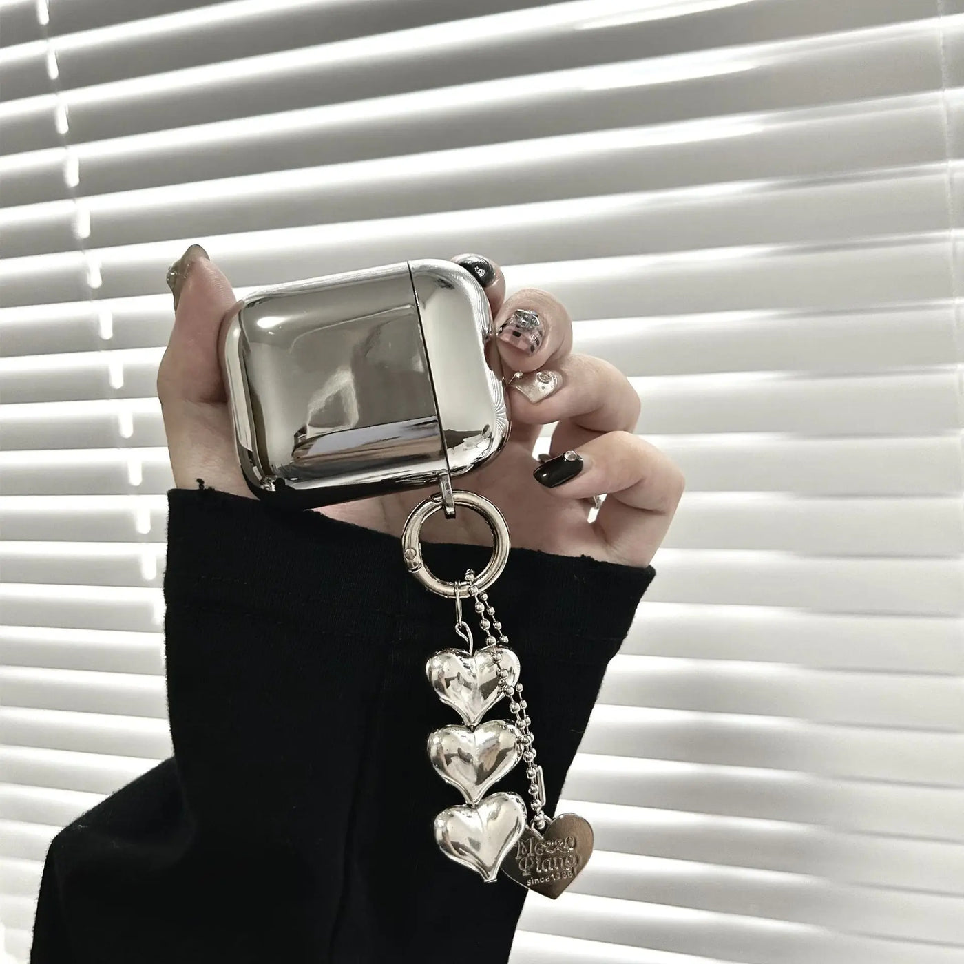 Heart Key-chain Airpods Case