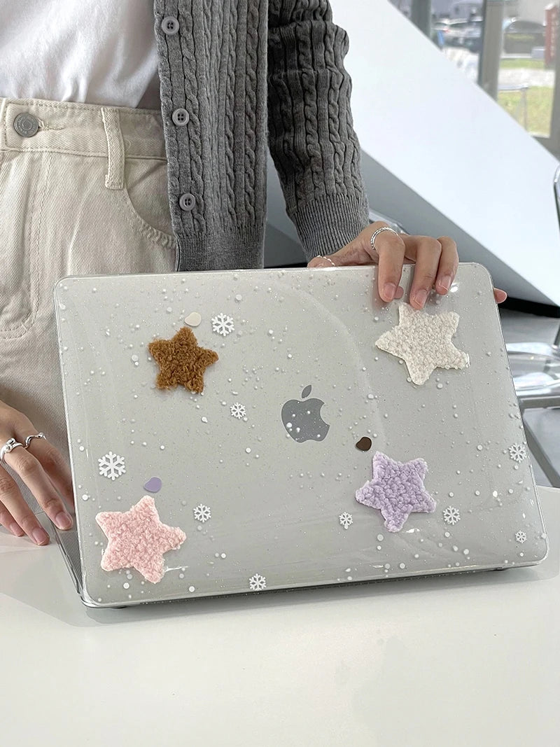 Macbook Air Bling Stars Cover