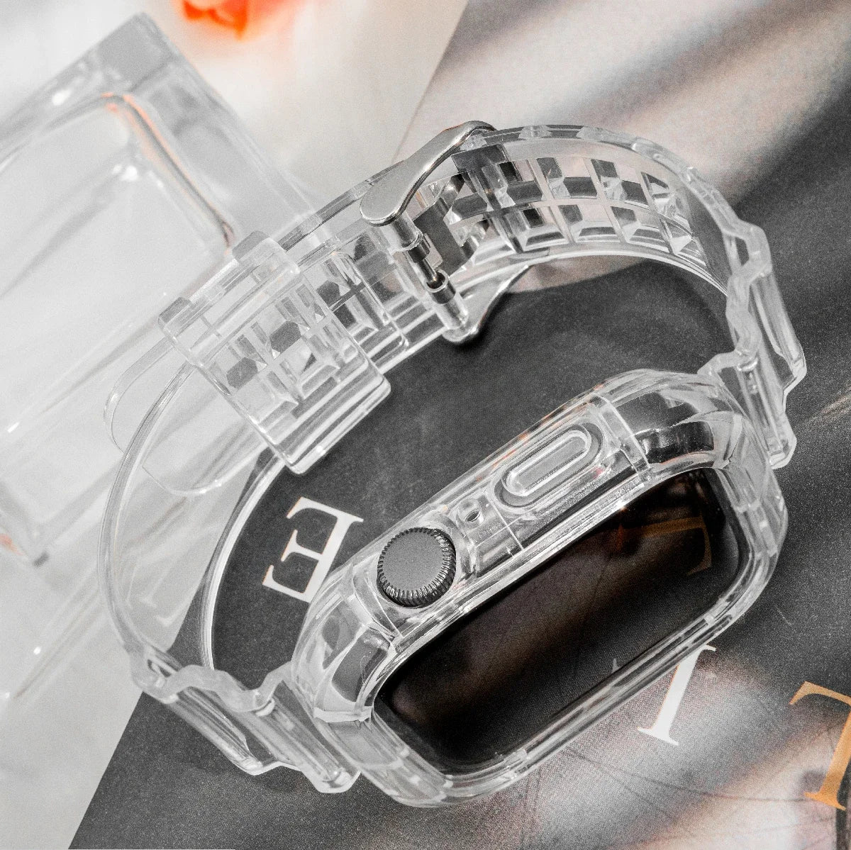 Transparent iWatch Band & Case