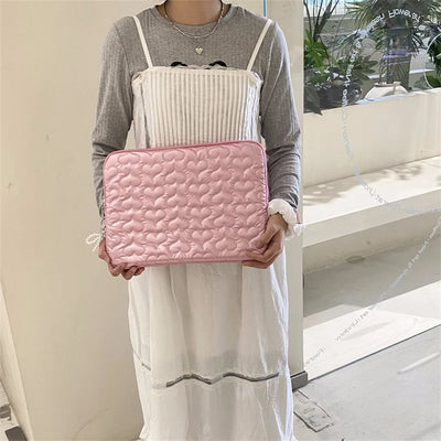 Hearts Pattern Macbook Air Bag
