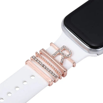 Diamond Decorative Rings iwatch Strap