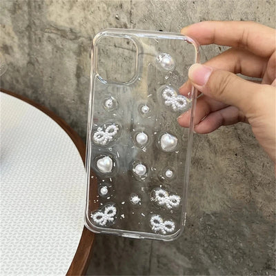 3D Pearl iPhone Cover