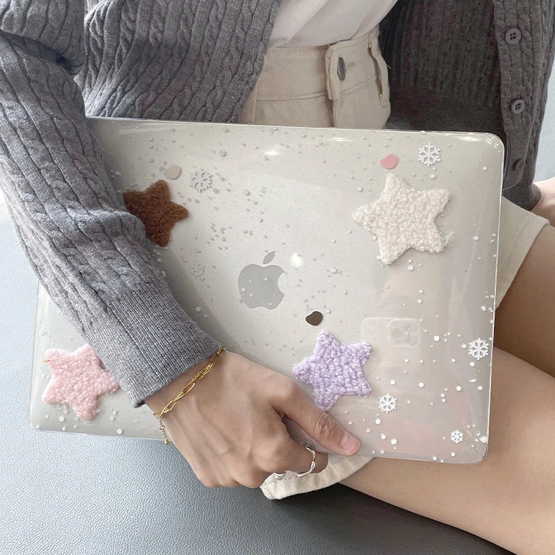 Macbook Air Bling Stars Cover