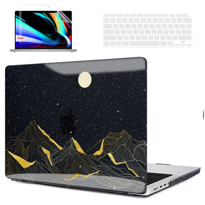 Black Night Macbook Air Cover