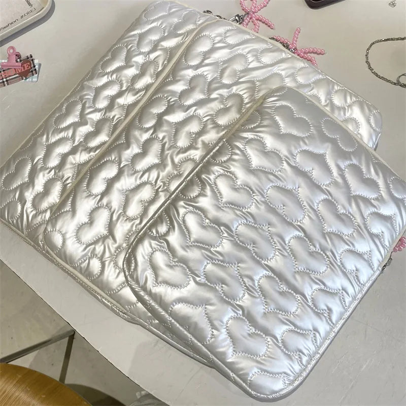 Hearts Pattern Macbook Air Bag