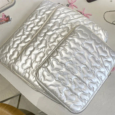 Hearts Pattern Macbook Air Bag