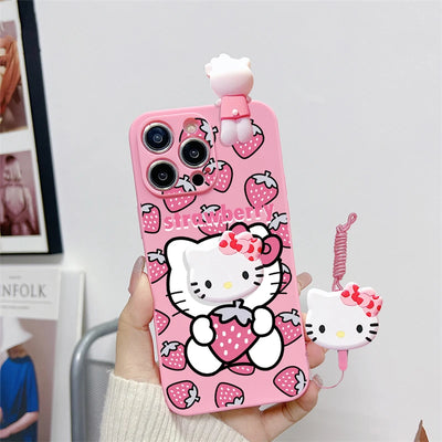 3D Kitty iPhone Case