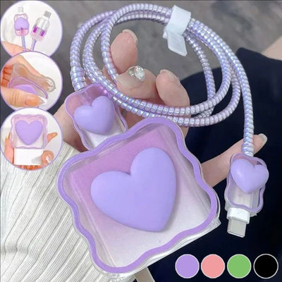 Heart Shaped Charger Cover
