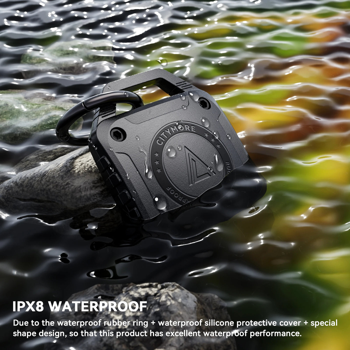 Waterproof AirTag Key-chain