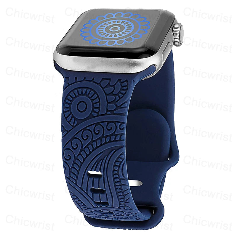 iWatch Engraved Strap