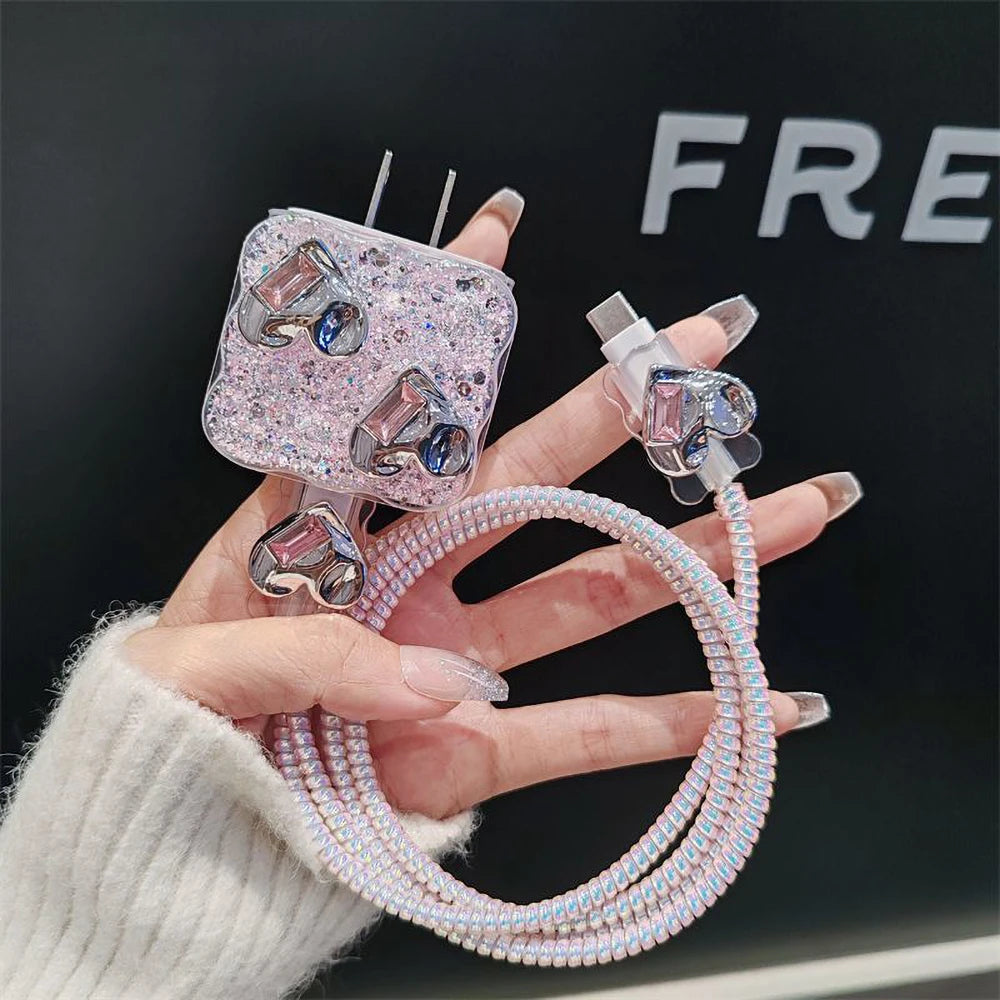 Shining Heart Charger Case