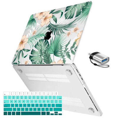 Blue Butterfly Crystal Case for MacBook