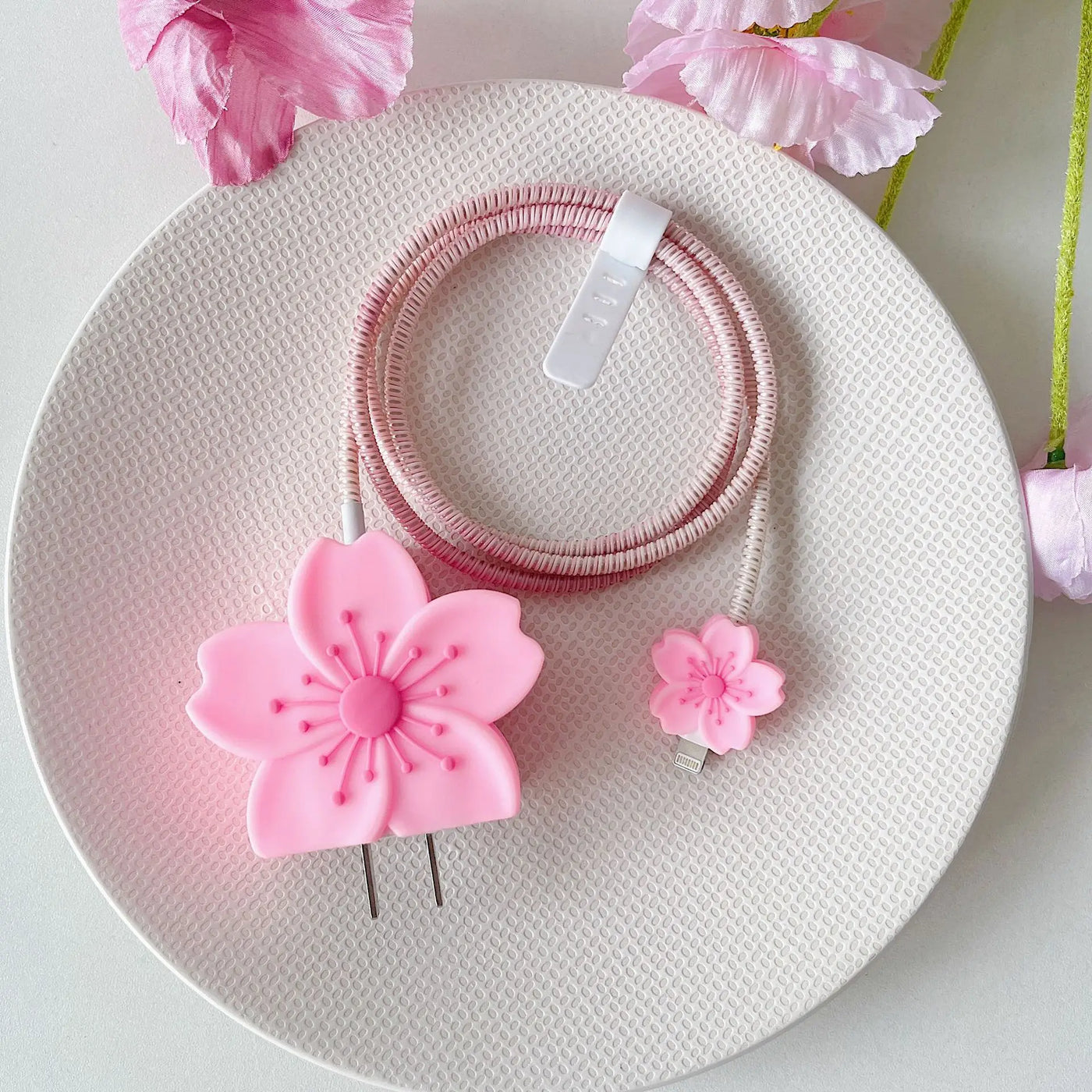 Begonia Flower Charger Protector