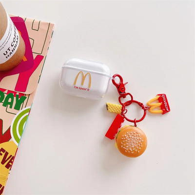 Cute Burger AirPods Cover