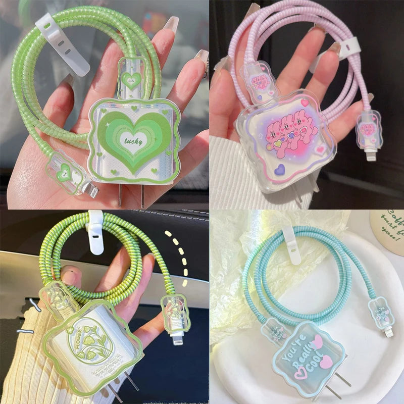 Cute Charger Protector Cover