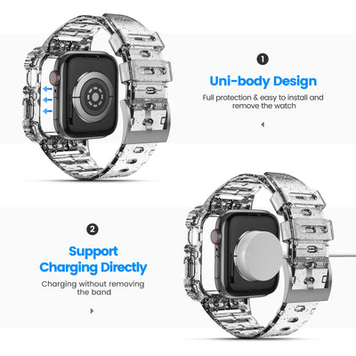 Transparent iwatch Strap