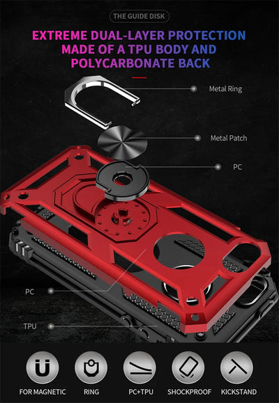 iPhone Magnet Ring Cover
